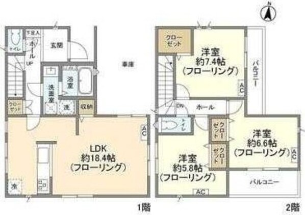 Ｋｏｌｅｔ増尾の物件間取画像